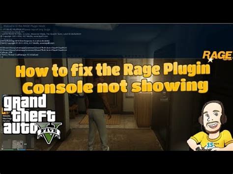 Guide How To Fix The Rage Plugin Hook Console Not Showing Up F4 Key