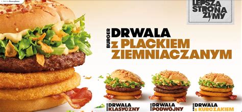 Nowy burger Drwala dostępny od dziś Nie zgadniecie z czym