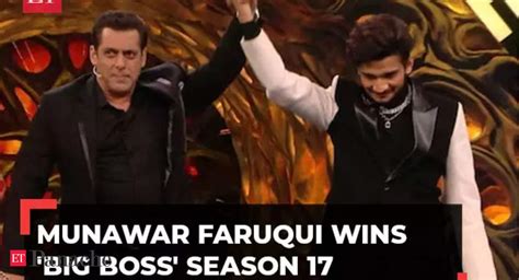 Munawar Faruqui Bigg Boss 17 Finale Munawar Faruqui Wins Show Says