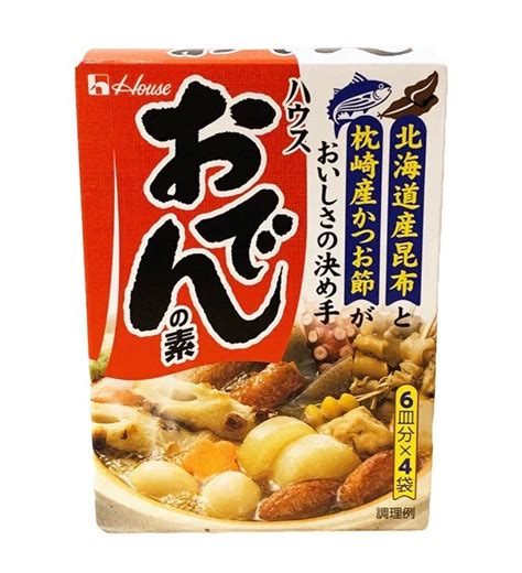 H0006 HOUSE Oden Soup Base (with Hokkaido Kelp & Makurazaki Bonito) 77g