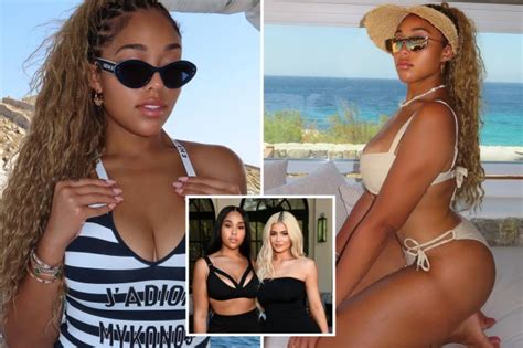 Jordyn Woods Almost Busts Out Of Barely There Bikini In Greece After Reuniting With Ex Bff Kylie