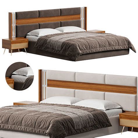 Art bed by akyuzmobilya 3D model | CGTrader