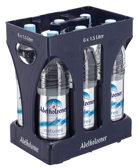 Adelholzener Naturell 6 x 1 5 Liter PET Flasche Ohne Kohlensäure