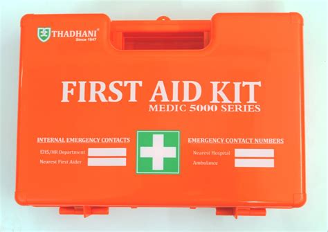 Thadhani Orange 2500 Series First Aid Kit Sai Safety And Workswear Id