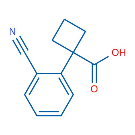 Cyanophenyl Cyclobutane Carboxylic Acid Bld Pharm