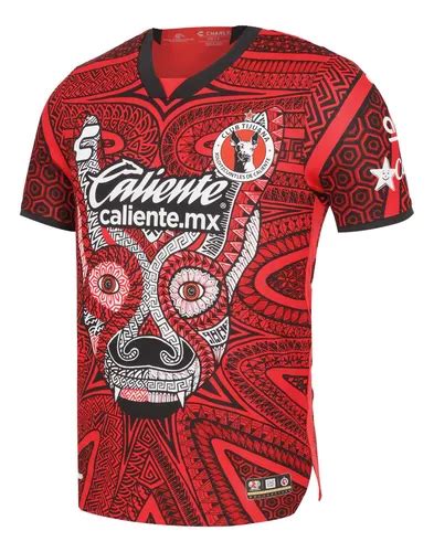 Jersey Charly Futbol Xolos De Tijuana Tercero Rojo Meses Sin