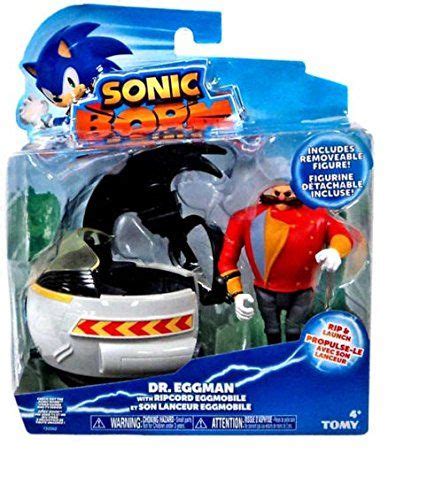 Sonic Boom Dr Eggman 4 Figure Weggmobile Vehicle Toys