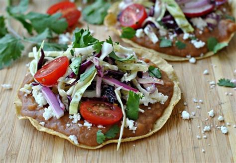 Superfast Bean Tostadas With Cabbage Slaw Weekly Menu Prevention Rd