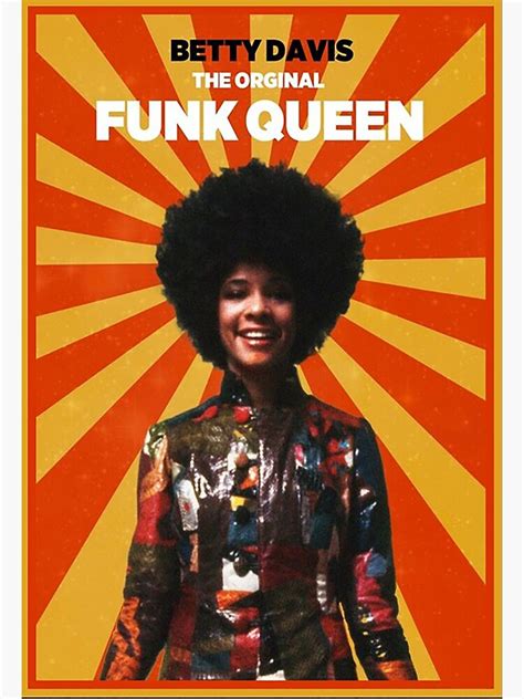 Retro Betty Davis Funk Queen Sticker For Sale By Benjaminhebert