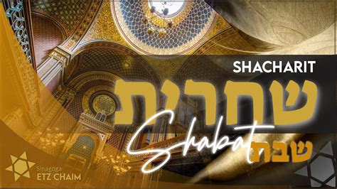 Ao Vivo H Shacharit Shabat Parashat Vayikrah Youtube