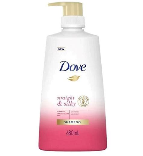 Dove Straight And Silky Shampoo 680 Ml