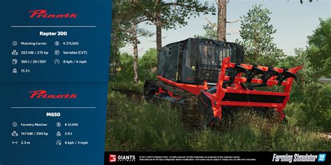 Farming Simulator 22 Forest Machines Tools In Game