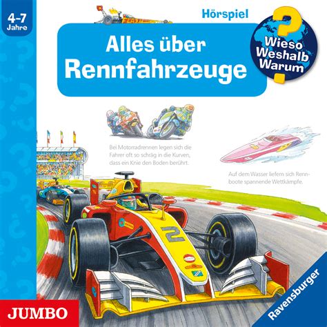 Wieso Weshalb Warum Alles über Rennfahrzeuge CD JUMBO Neue