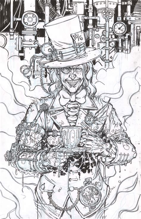 GRIMM FAIRY TALES STEAMPUNK ALICE IN WONDERLAND VARIANT COVER 2017