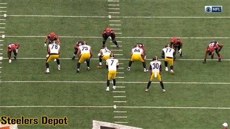 Week Offensive Charting Notes Steelers Depot