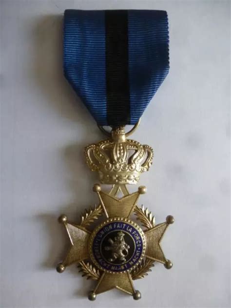 Croix De Chevalier De L Ordre De L Opold Ii Du Royaume De Belgique