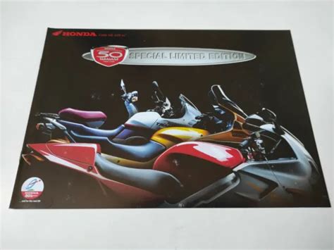 PROSPECTUS CATALOGUE BROCHURE Moto Honda Limited Edition 1999 EUR 12 00