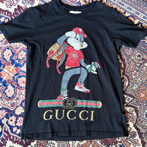 Gucci Bugs Bunny Shirt Size M Made In Italy In Good Depop