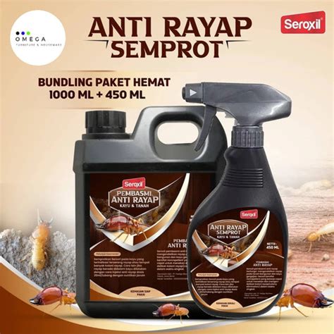 Promo Cairan Formula Obat Pembasmi Anti Rayap Kayu Tanah Semprot