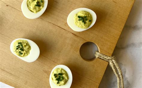 Green Goddess Deviled Eggs Havens Kitchen