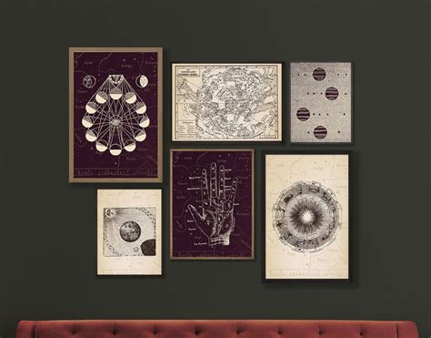 Dark Academia Decor Dark Academia Aesthetic Gallery Wall Art Set