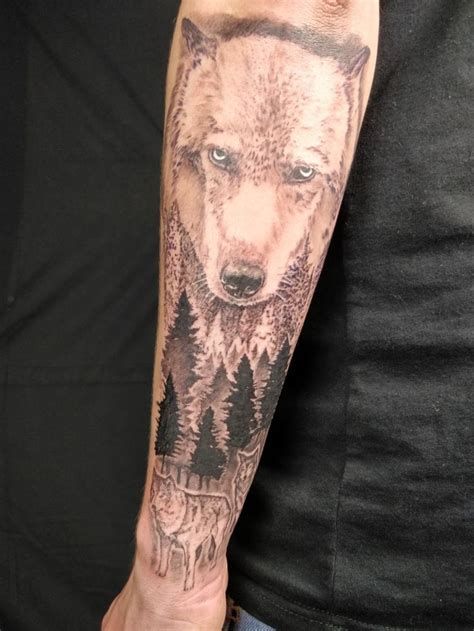 Wolf tattoo