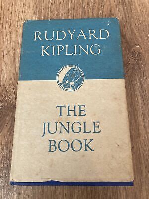 Rudyard Kipling The Jungle Book Vintage Illustrated Hardback