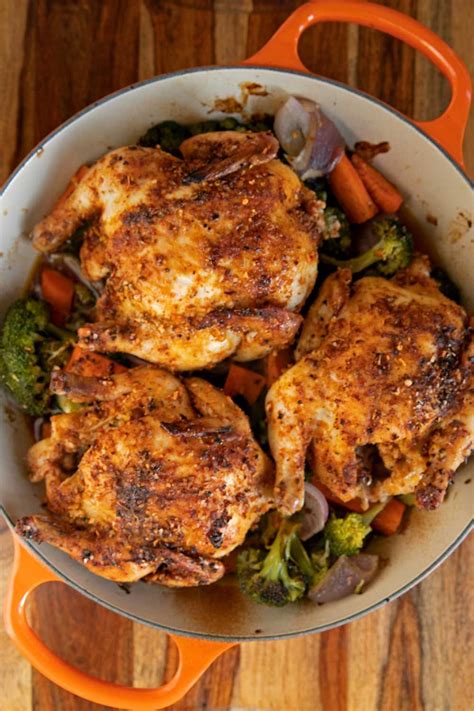 Roasted Cornish Game Hens With Vegetables The Mountain Kitchen Artofit