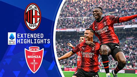 AC Milan Vs Monza Extended Highlights Serie A CBS Sports Golazo