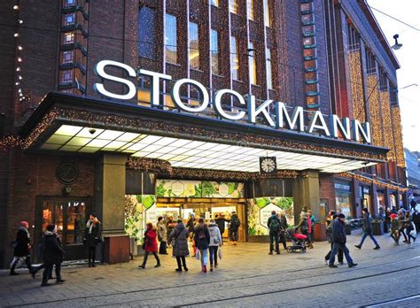 Stockmann. Helsinki. Finland Editorial Stock Photo - Image of fragrant ...