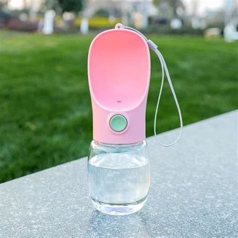 Gamelle Pour Chien Ml Pink N Bouteille D Eau Portable Pour Chien Et