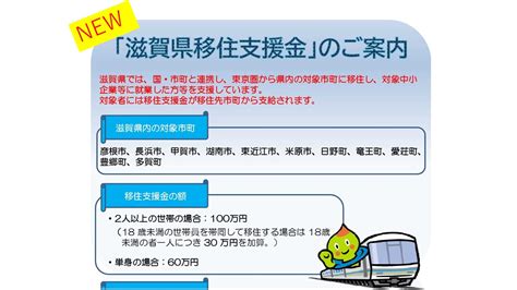 令和5年度「滋賀県移住支援金」制度のご案内 ｜地域のトピックス｜furusato