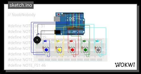 Gra Zapami Tywanie Kolejno Ci Kolor W Wokwi Esp Stm Arduino