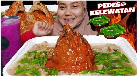 PEDES LEVEL TINGGIBAKSO LAHAR PEDAS EXTRA RAWIT MUKBANG INDONESIA