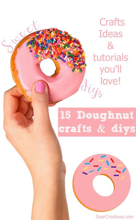 Sweet Diy Donut Crafts You Ll Want To Make Dearcreatives Diy