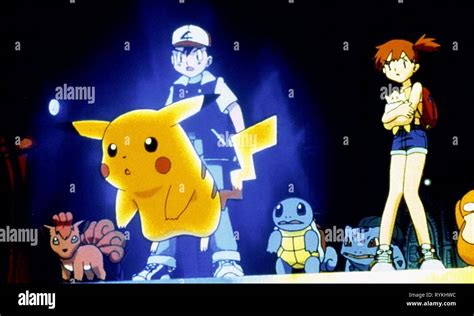 Pikachu Ash Pokemon La Primera Pel Cula Mewtwo Contraataca