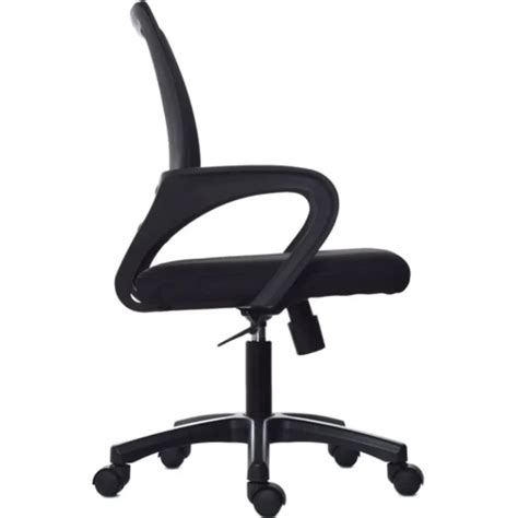 Silla Trípoli Reclinable Negra Base Nylon Mublex Ecuador