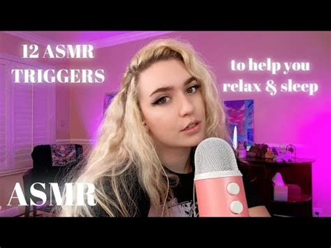 12 ASMR Triggers To Help YOU Relax Sleep Testing Out New Blue Yeti