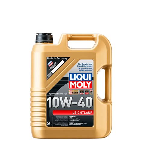 LIQUI MOLY 10W40 LEICHTLAUF Aceite De Motor HC Automas Pe Tienda