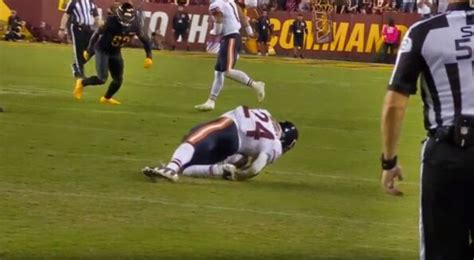 BREAKING: Bears RB Khalil Herbert Goes Down With Freak Injury