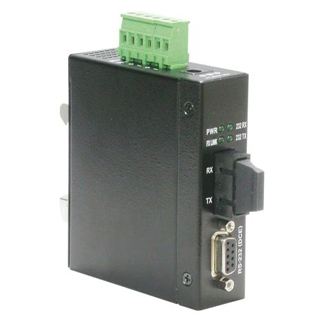 ROLINE Industrial Converter RS232 Multimode Optical Fiber SC