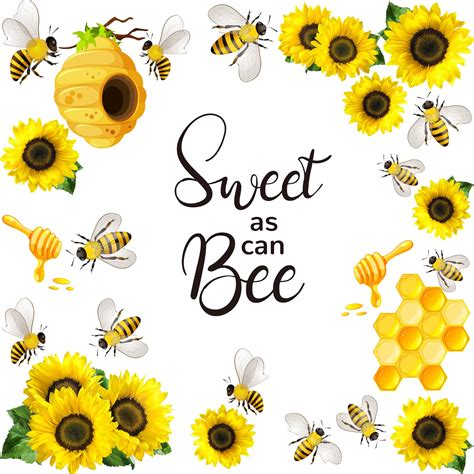 Buy 35 Pieces Bee Bulletin Board Decorations Cutouts Sunflower Stickers