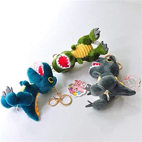 New Mini Kawaii Dinosaur Plush Keychain Hobbies Kawaii