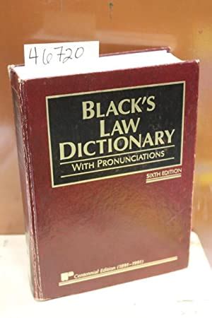 Blacks Law Dictionary Definitions By Henry Campbell AbeBooks