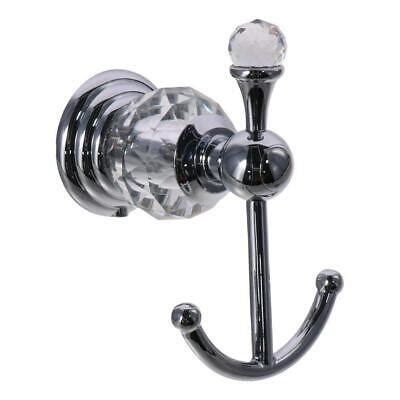 Silber Kristall Handtuch Haken Edelstahl Wand Haken Handtuch Halter