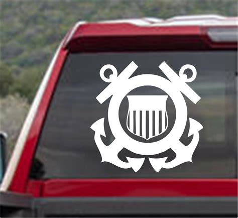 Coast Guard Window Decals