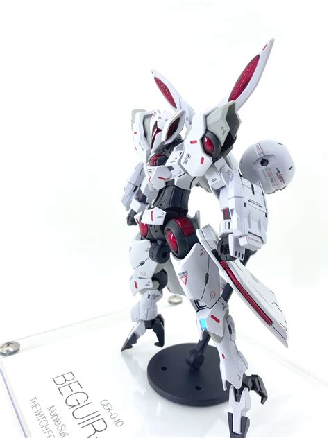 Custom Build Gundam Beguir Beu Red White Custom Build Gundam