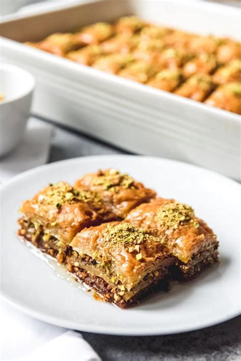 Turkish Baklava Fistikli Baklava House Of Nash Eats