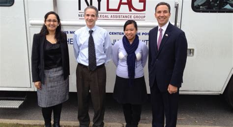 Senator Martins Brings Nylag Mobile Legal Help Center To Westbury Library