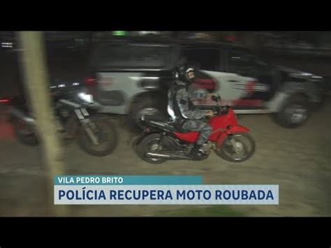 Pol Cia Recupera Moto Roubada Youtube